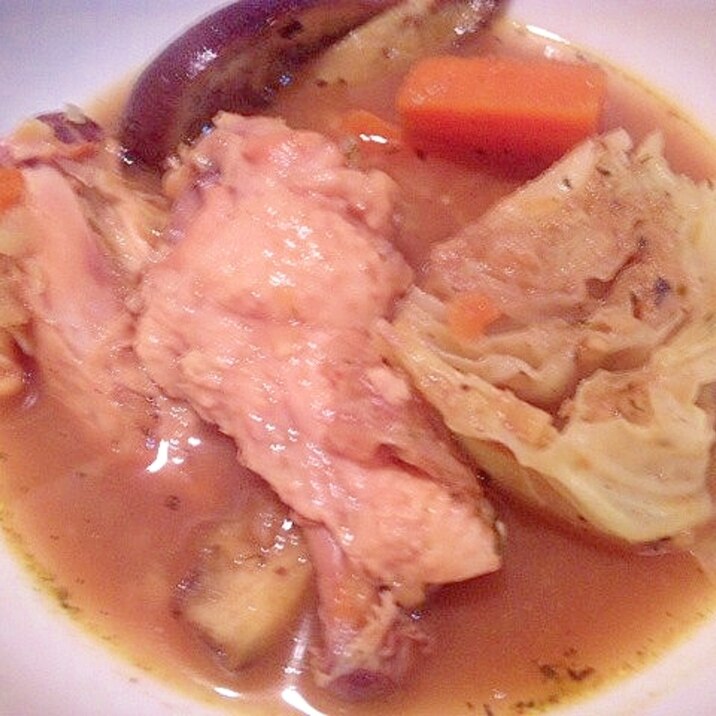 圧力鍋で時短 とろとろ骨付きチキンのスープカレー レシピ 作り方 By Seika A 楽天レシピ